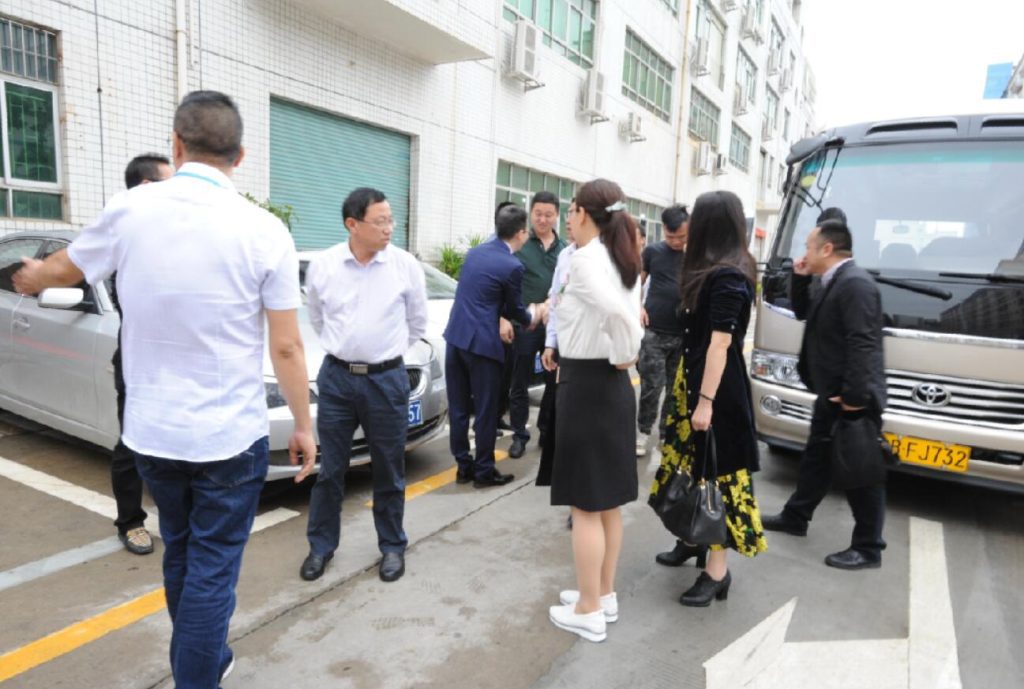祁东县领导莅临拓普联科参观考察