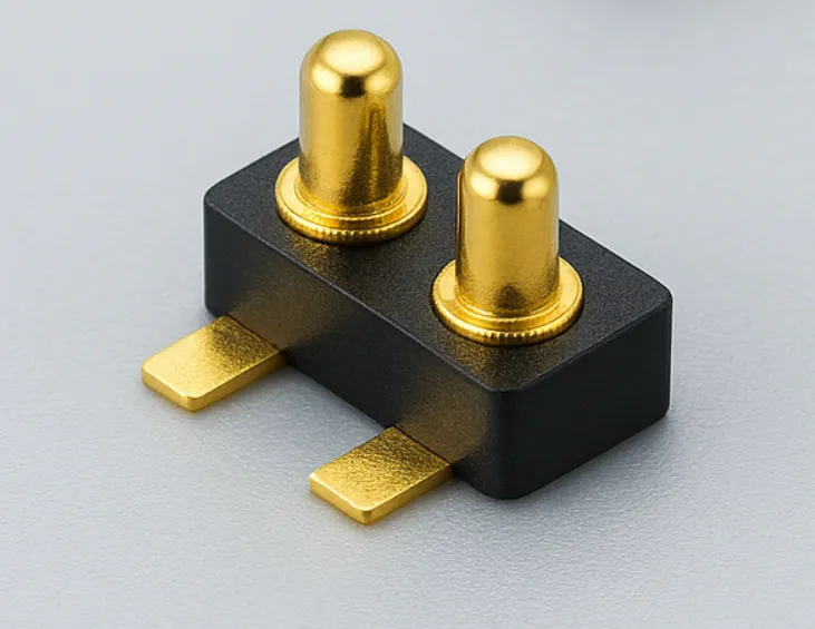 2pin 直立pogo pin