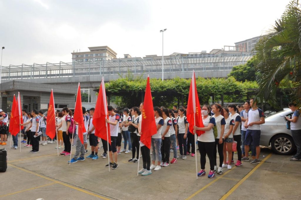 拓普联科公司举行“百里之程，始于足下”员工徒步活动