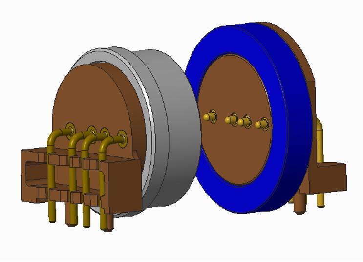 专利号：CN202020138558.7 的弹簧针pogopin磁吸连接器