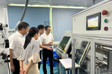 南昌航空大学党委一行走访拓普联科