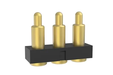 3Pin平底式Pogo Pin连接器