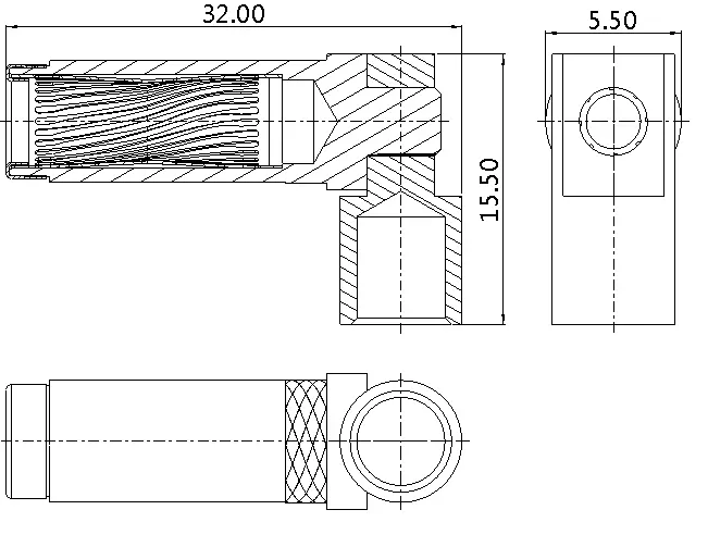 90°扭簧+压线孔端子90°扭簧+压线孔 