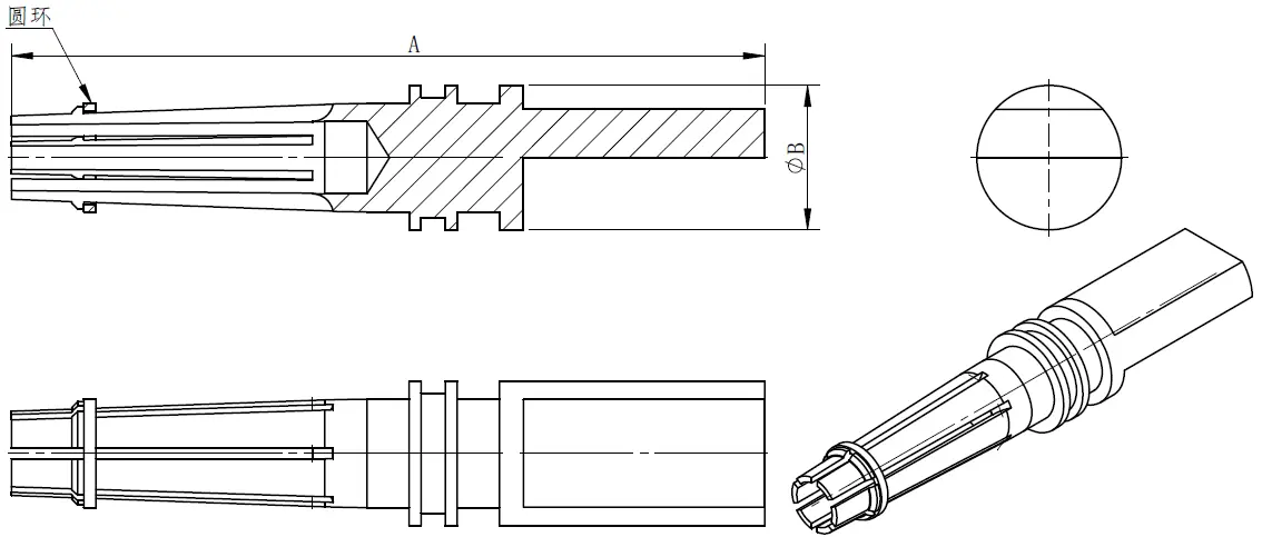 劈槽端子劈槽端子