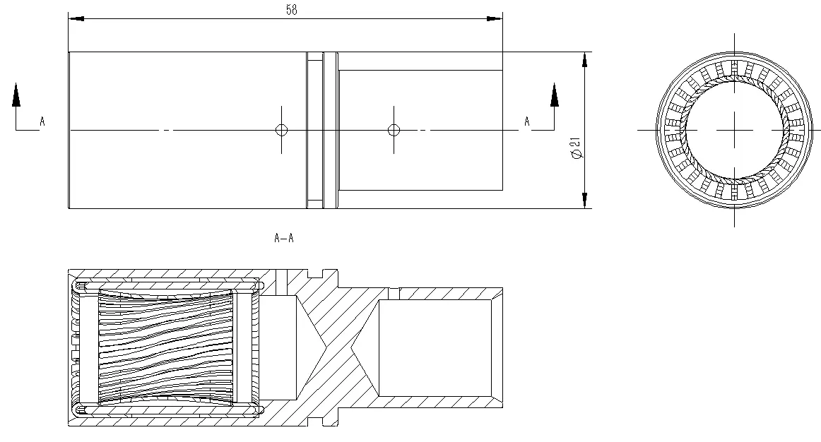 反爪+压线孔端子反爪+压线孔 