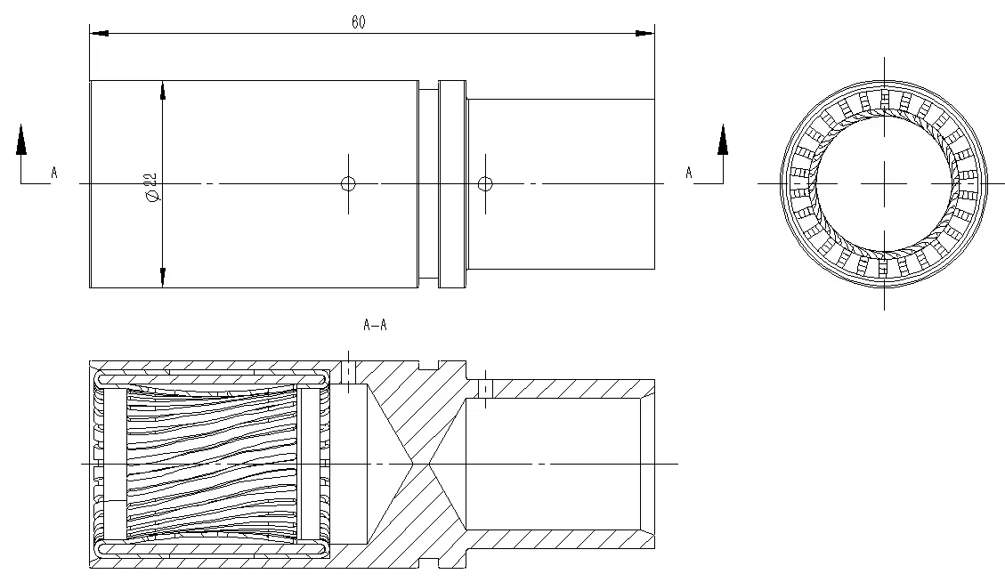 反爪+压线孔端子反爪+压线孔 