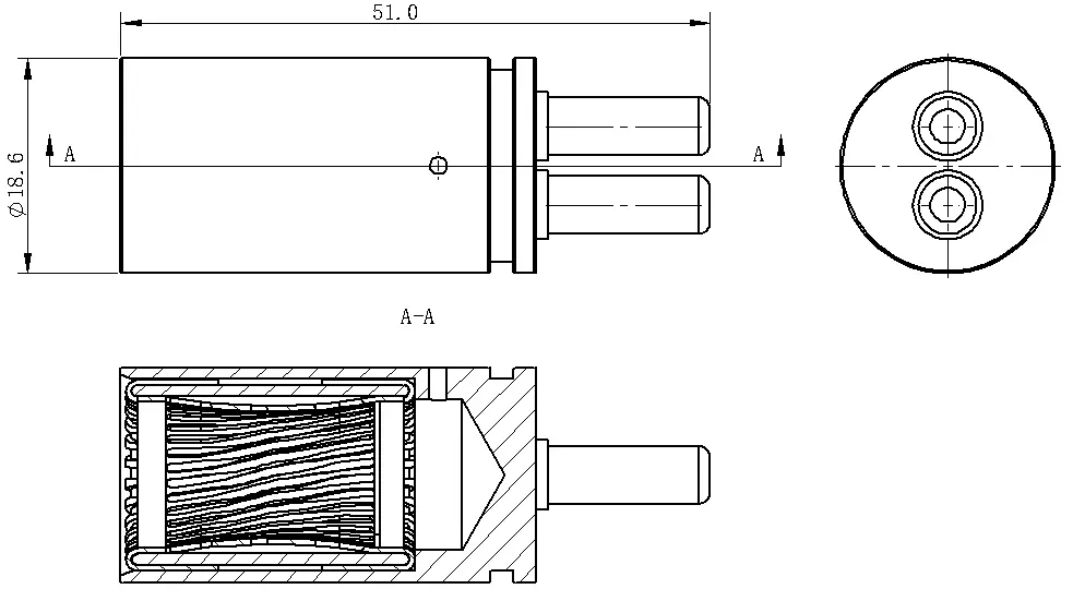 反爪+双针端子反爪+双针 