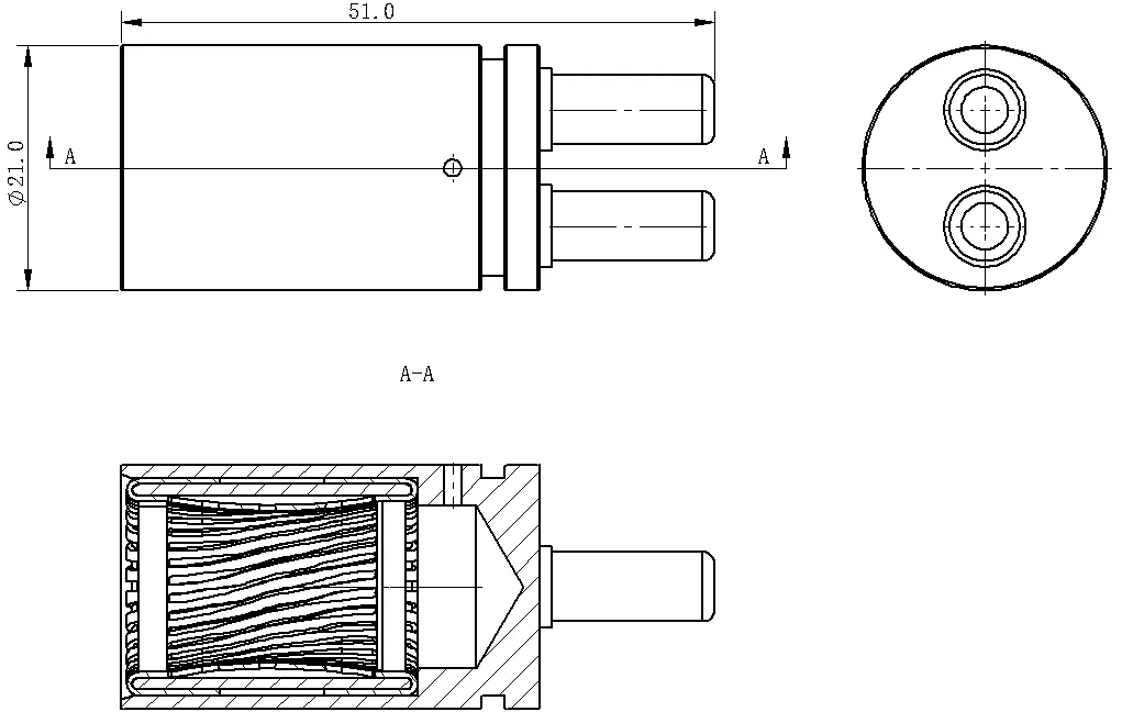 反爪+双针端子反爪+双针 