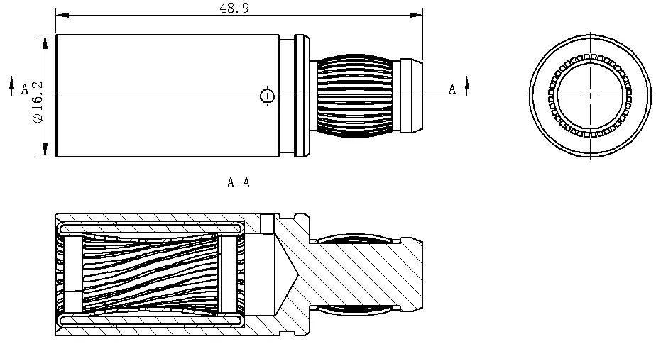 反爪+灯笼簧端子反爪+灯笼簧 