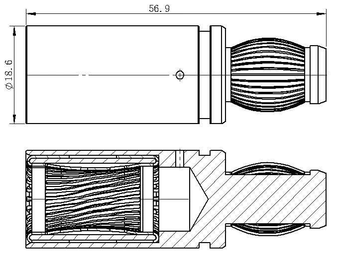 反爪+灯笼簧端子反爪+灯笼簧 
